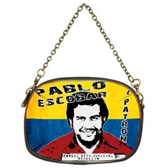 Pablo Escobar Chain Purses (one Side)  by Valentinaart