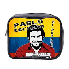 Pablo Escobar Mini Toiletries Bag 2-side by Valentinaart