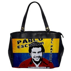 Pablo Escobar Office Handbags by Valentinaart