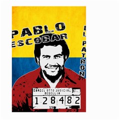 Pablo Escobar Large Garden Flag (two Sides) by Valentinaart