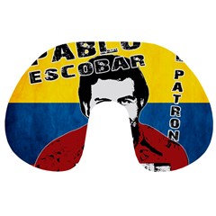 Pablo Escobar Travel Neck Pillows by Valentinaart