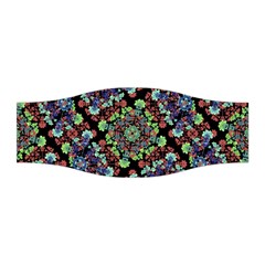 Colorful Floral Collage Pattern Stretchable Headband