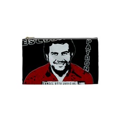 Pablo Escobar Cosmetic Bag (small)  by Valentinaart