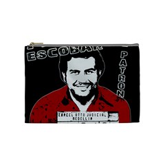 Pablo Escobar Cosmetic Bag (medium)  by Valentinaart