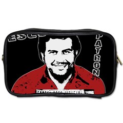 Pablo Escobar Toiletries Bags by Valentinaart