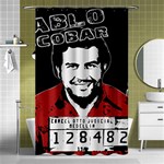 Pablo Escobar Shower Curtain 48  x 72  (Small)  Curtain(48  X 72 ) - 42.18 x64.8  Curtain(48  X 72 )