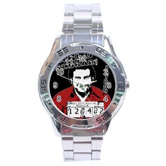 Pablo Escobar Stainless Steel Analogue Watch by Valentinaart