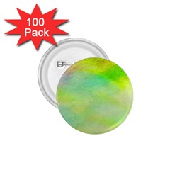 Abstract Yellow Green Oil 1.75  Buttons (100 pack) 