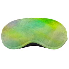 Abstract Yellow Green Oil Sleeping Masks