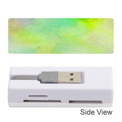 Abstract Yellow Green Oil Memory Card Reader (Stick) 