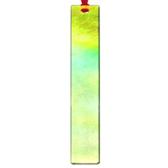 Abstract Yellow Green Oil Large Book Marks