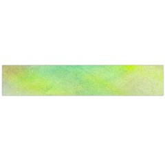 Abstract Yellow Green Oil Flano Scarf (Large)