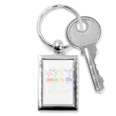 Dance is life Key Chains (Rectangle) 