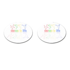 Dance is life Cufflinks (Oval)