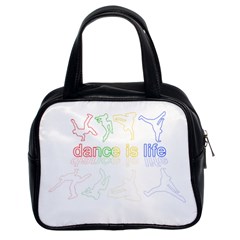 Dance Is Life Classic Handbags (2 Sides) by Valentinaart