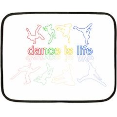 Dance is life Fleece Blanket (Mini)