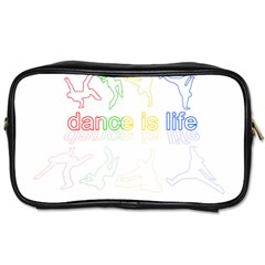 Dance Is Life Toiletries Bags 2-side by Valentinaart