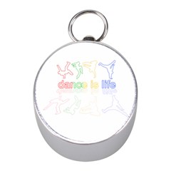 Dance Is Life Mini Silver Compasses by Valentinaart