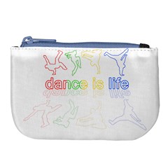 Dance Is Life Large Coin Purse by Valentinaart