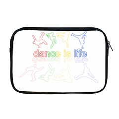 Dance Is Life Apple Macbook Pro 17  Zipper Case by Valentinaart