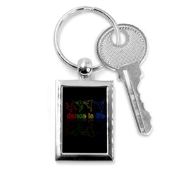 Dance is life Key Chains (Rectangle) 