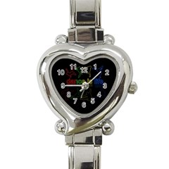 Dance Is Life Heart Italian Charm Watch by Valentinaart