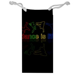 Dance Is Life Jewelry Bag by Valentinaart