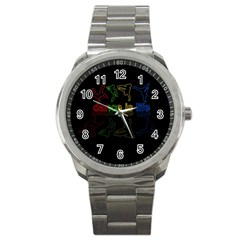 Dance is life Sport Metal Watch