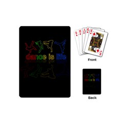 Dance is life Playing Cards (Mini) 