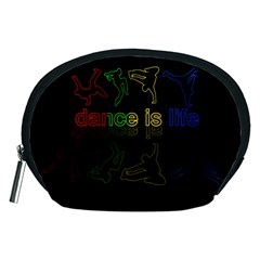 Dance Is Life Accessory Pouches (medium)  by Valentinaart