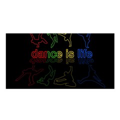 Dance is life Satin Shawl