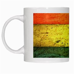 Five Wall Colour White Mugs