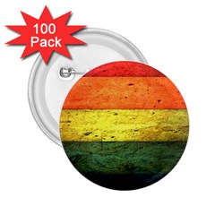 Five Wall Colour 2.25  Buttons (100 pack) 