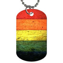 Five Wall Colour Dog Tag (Two Sides)