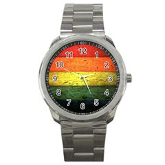 Five Wall Colour Sport Metal Watch