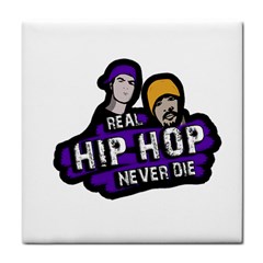 Real Hip Hop Never Die Tile Coasters by Valentinaart