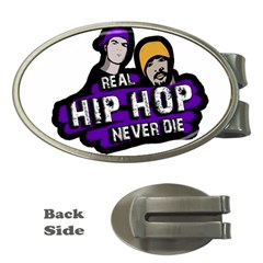 Real Hip Hop Never Die Money Clips (oval)  by Valentinaart