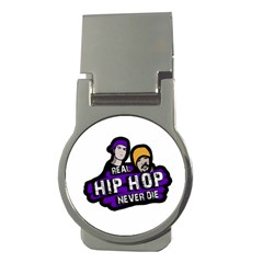 Real Hip Hop Never Die Money Clips (round)  by Valentinaart