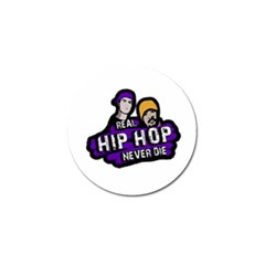 Real Hip Hop Never Die Golf Ball Marker by Valentinaart