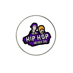 Real Hip Hop Never Die Hat Clip Ball Marker by Valentinaart