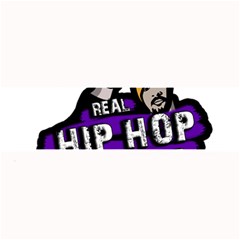 Real Hip Hop Never Die Large Bar Mats by Valentinaart