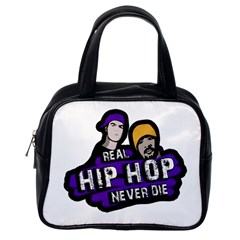 Real Hip Hop Never Die Classic Handbags (one Side) by Valentinaart