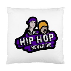 Real Hip Hop Never Die Standard Cushion Case (one Side) by Valentinaart