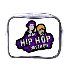 Real Hip Hop Never Die Mini Toiletries Bags by Valentinaart