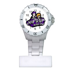 Real Hip Hop Never Die Plastic Nurses Watch by Valentinaart