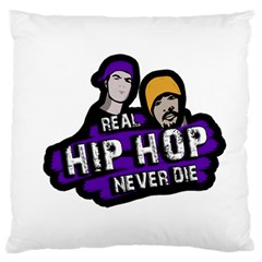 Real Hip Hop Never Die Standard Flano Cushion Case (one Side) by Valentinaart