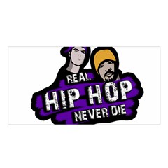 Real Hip Hop Never Die Satin Shawl by Valentinaart