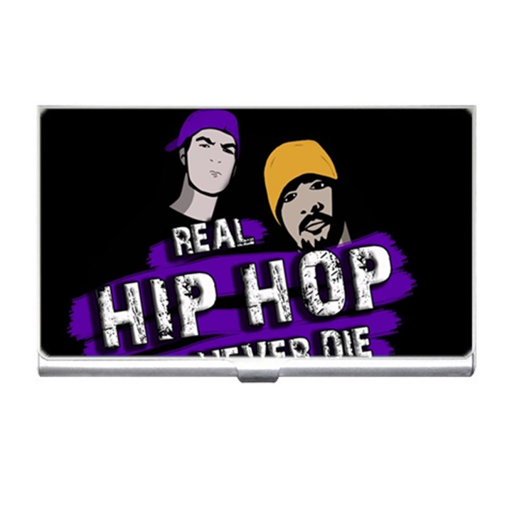 Real Hip Hop never die Business Card Holders