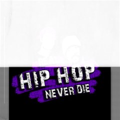 Real Hip Hop Never Die Rectangular Jigsaw Puzzl by Valentinaart