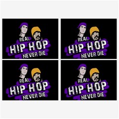 Real Hip Hop Never Die Belt Buckles by Valentinaart